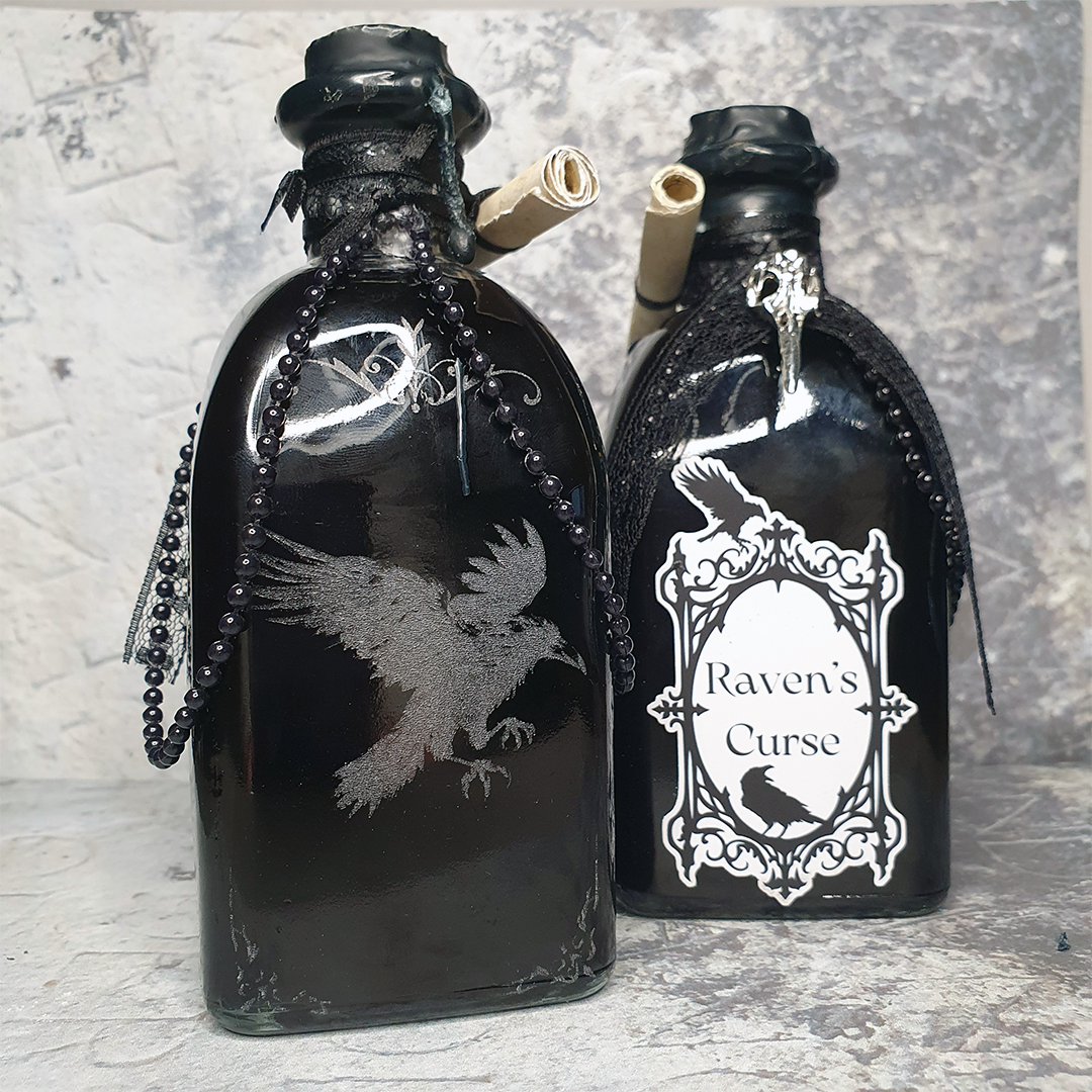 Raven's Curse Bubble Bath Potion image 4